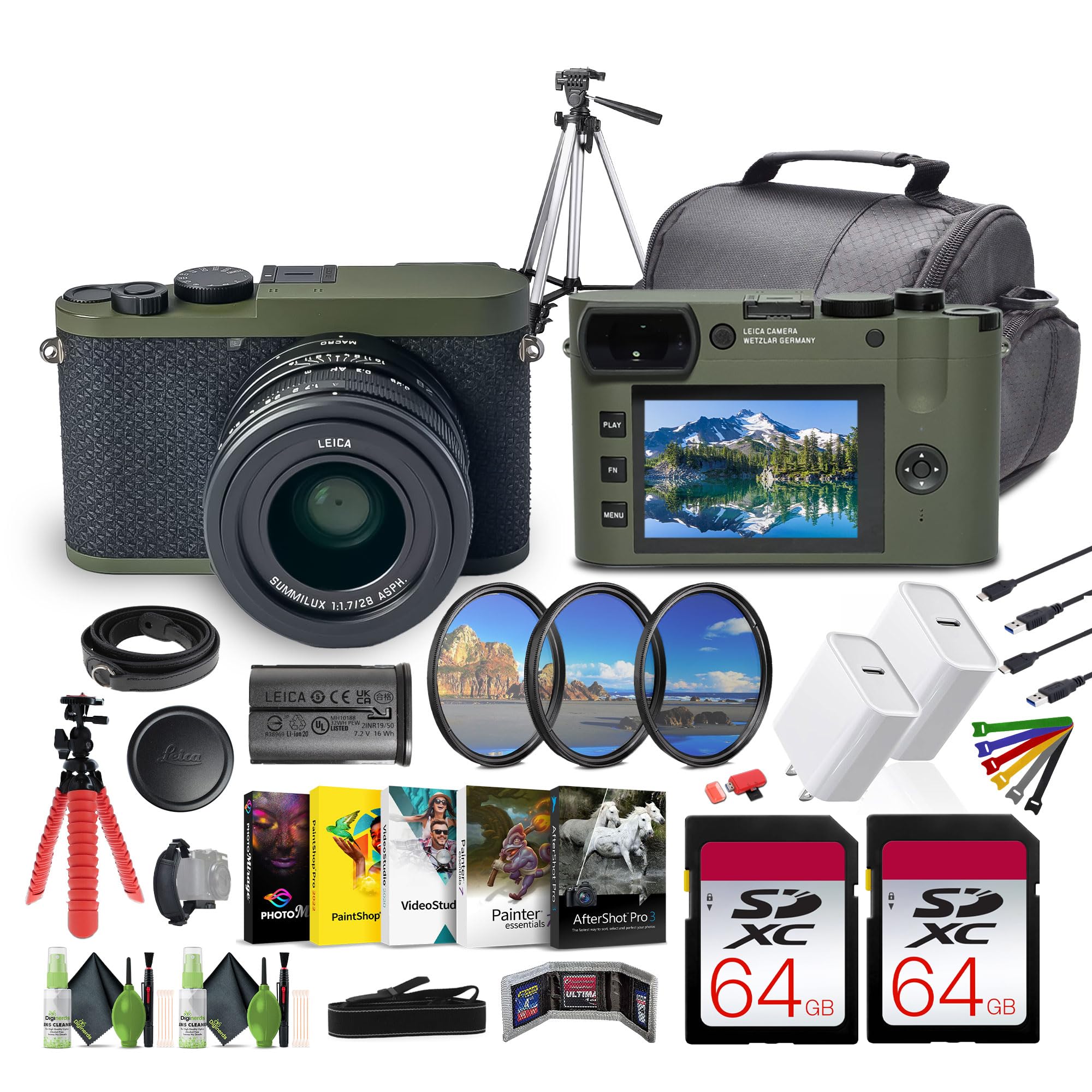 Amazon.com : Leica Q2 Reporter Edition Camera Premium Bundle